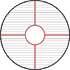 Придверная решетка в форме круга